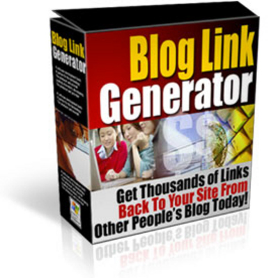 Product picture Blog Link Generator Plus Bonus Gifts